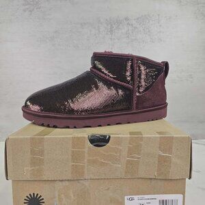 UGG Women's Classic Ultra Mini Mirror Ball Boot